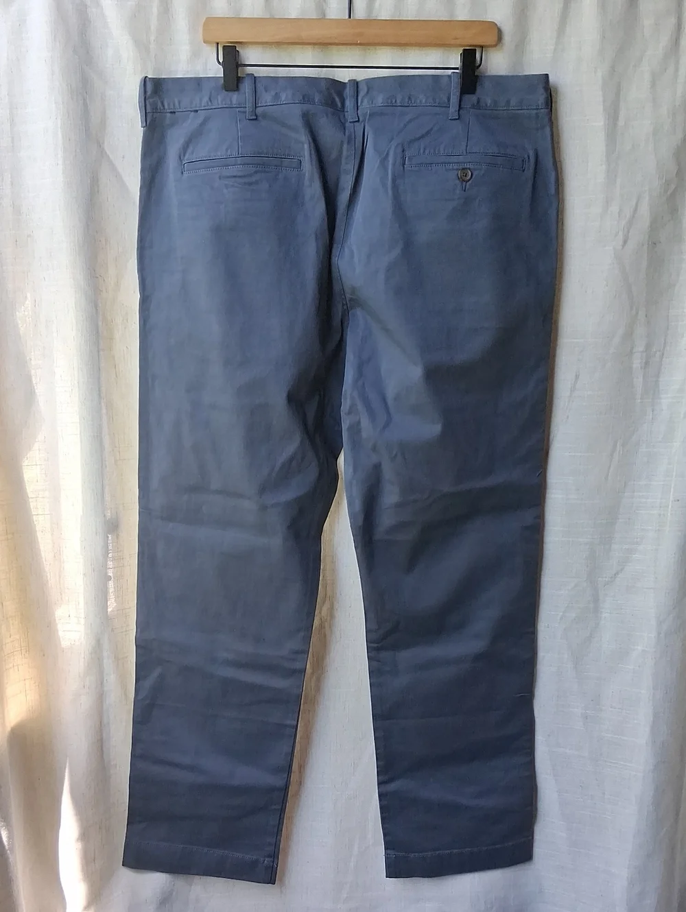 J. Crew Original Chino Slate Blue Straight Chinos 38×32